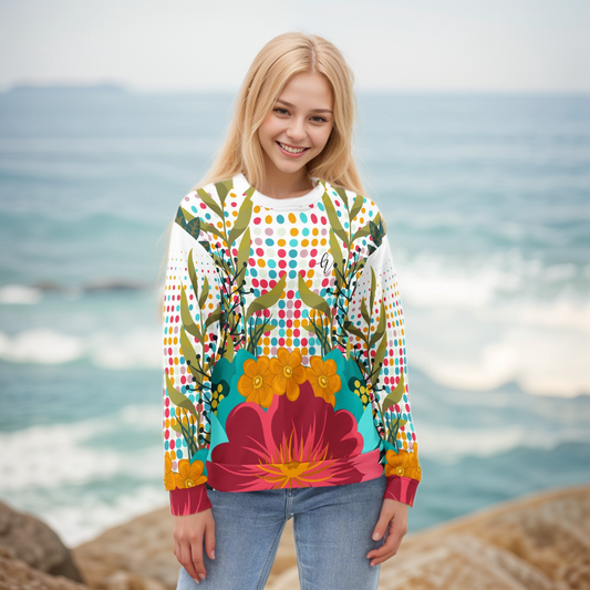 Flower frame Sweatshirt