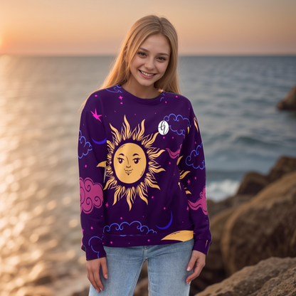 Galaxy Pattern Sweatshirt