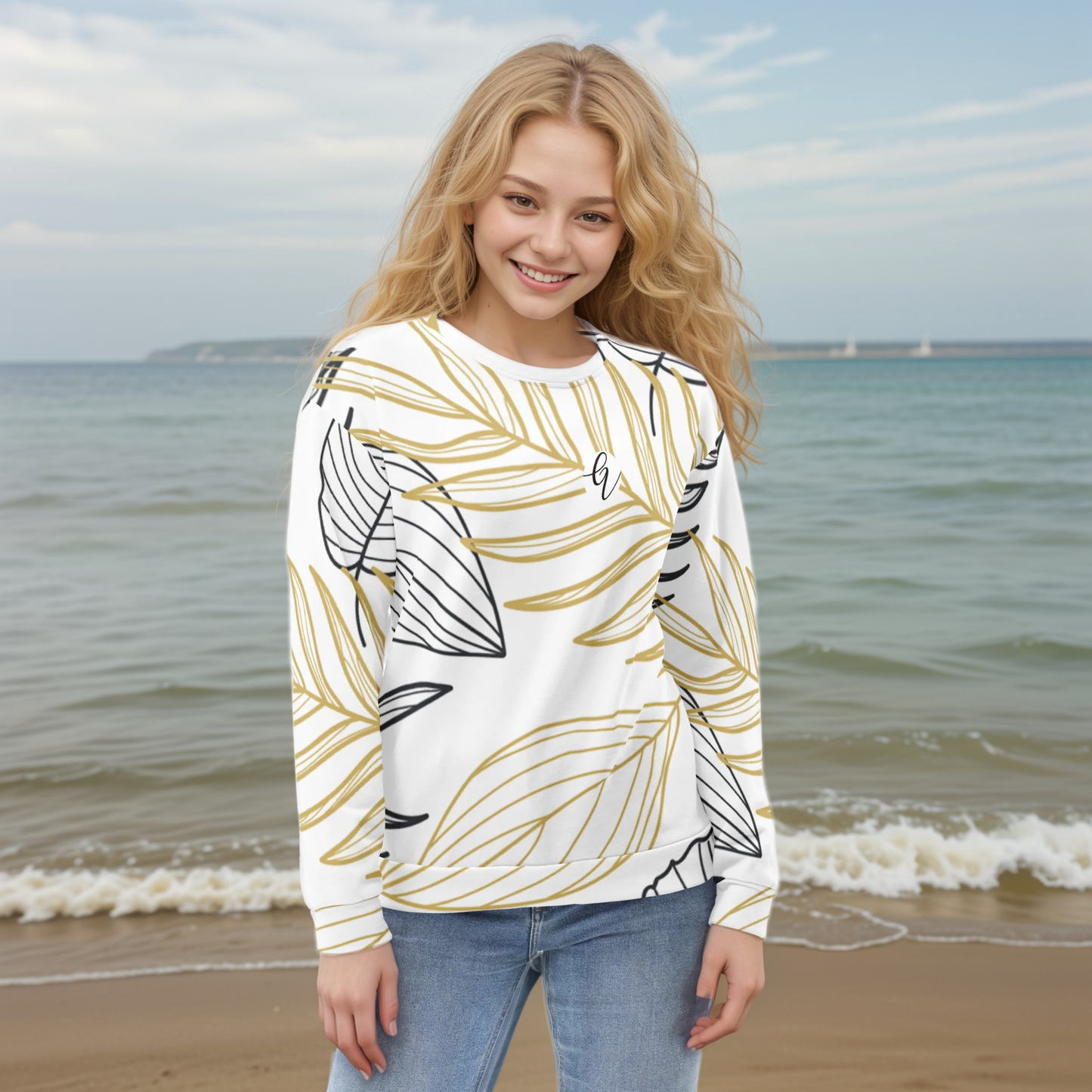 Palm Leaves Sweatshirt