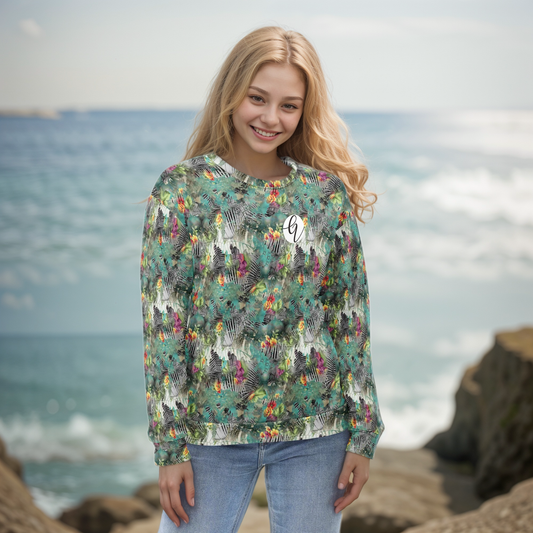 Poplin Multicolor Sweatshirt