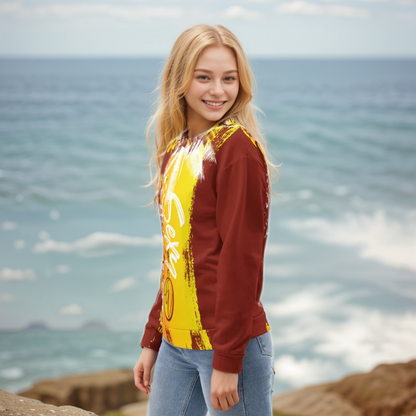 Brown Yellow Summers Sweatshirt