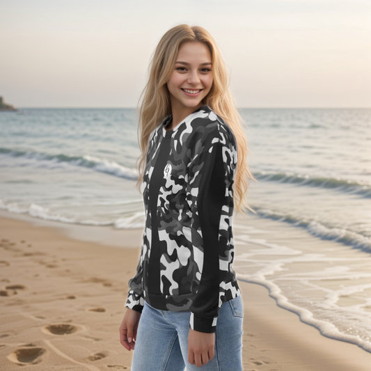 Grey Black Army Sweatshirt