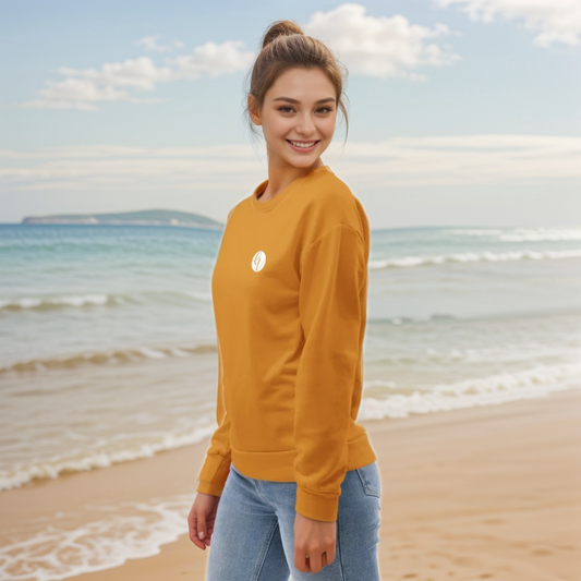 Mustard Coloured Sweatshirt