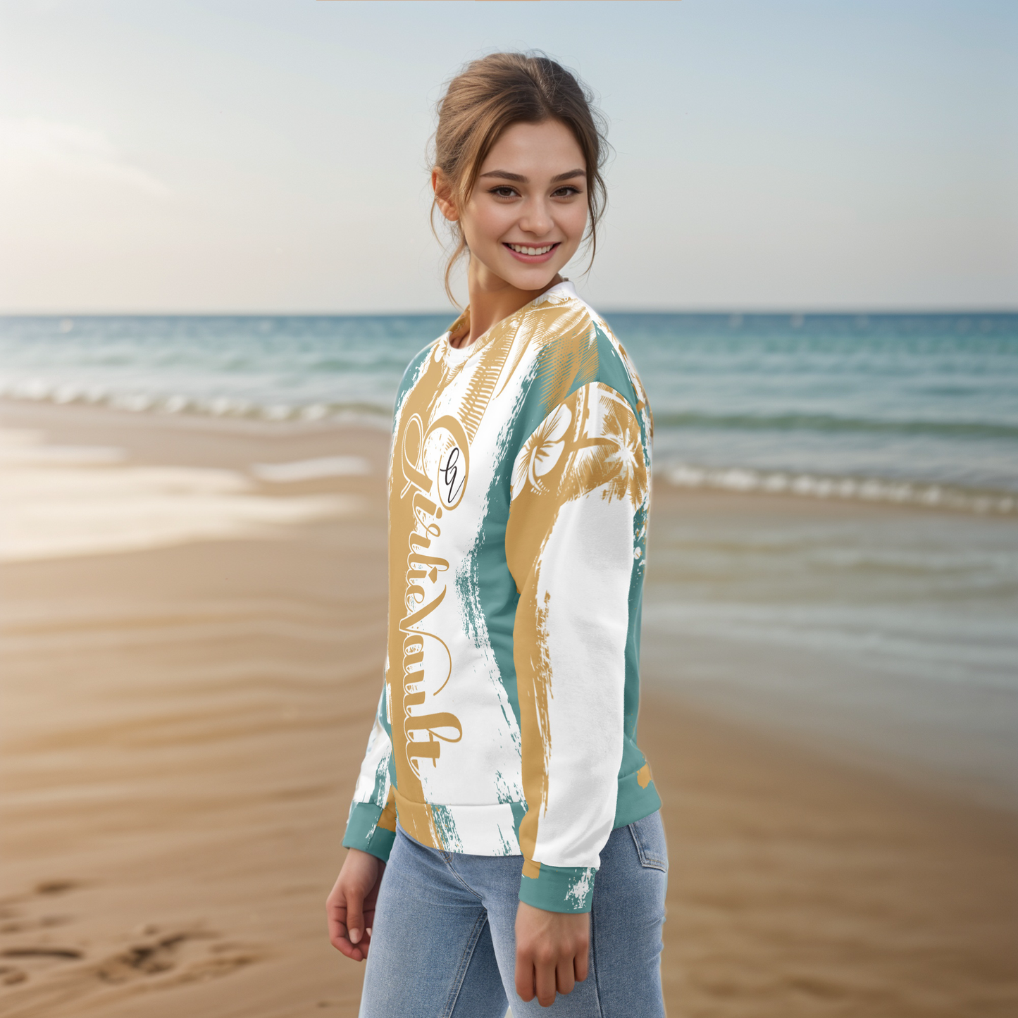 GirlieVault Brown Light Sweatshirt