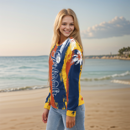 GirlieVault Orange Sweatshirt