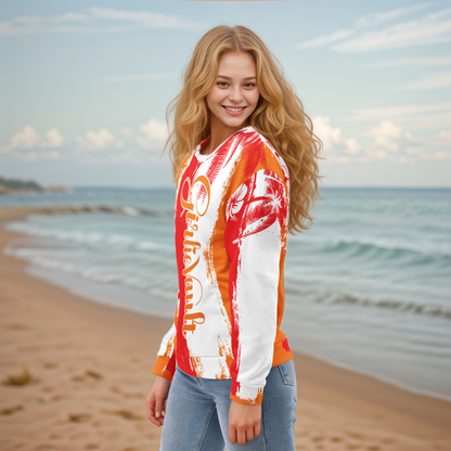 GirlieVault Red Sweatshirt