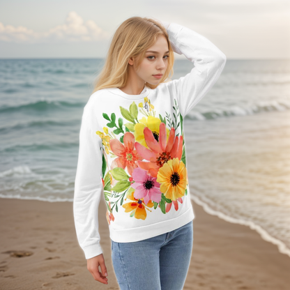 Spring Floral Sweatshirt