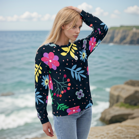 Colourful Ditsy Sweatshirt
