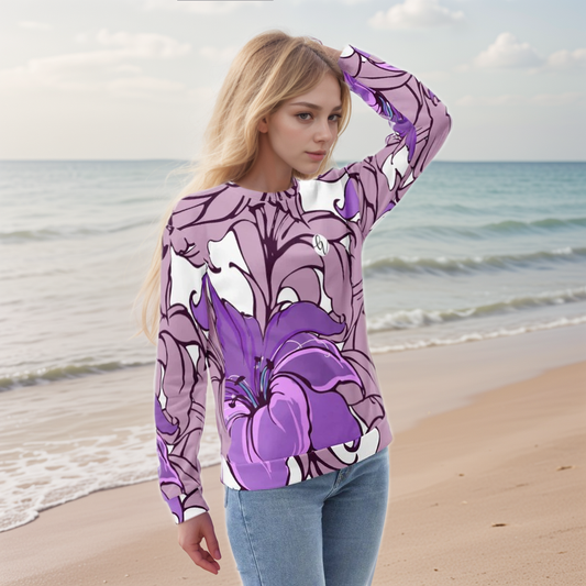 Lotus floral Sweatshirt