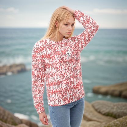 Red White Vintage Sweatshirt