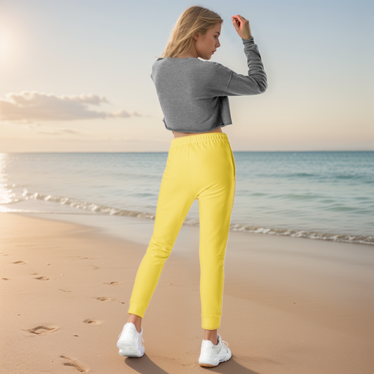 Yellow Colored Joggers