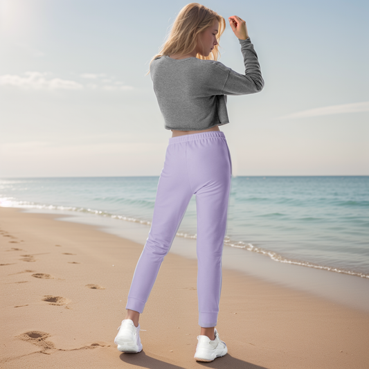 Violet Colored Joggers