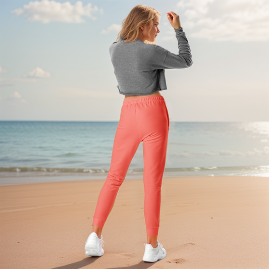 Peach Coloured Joggers