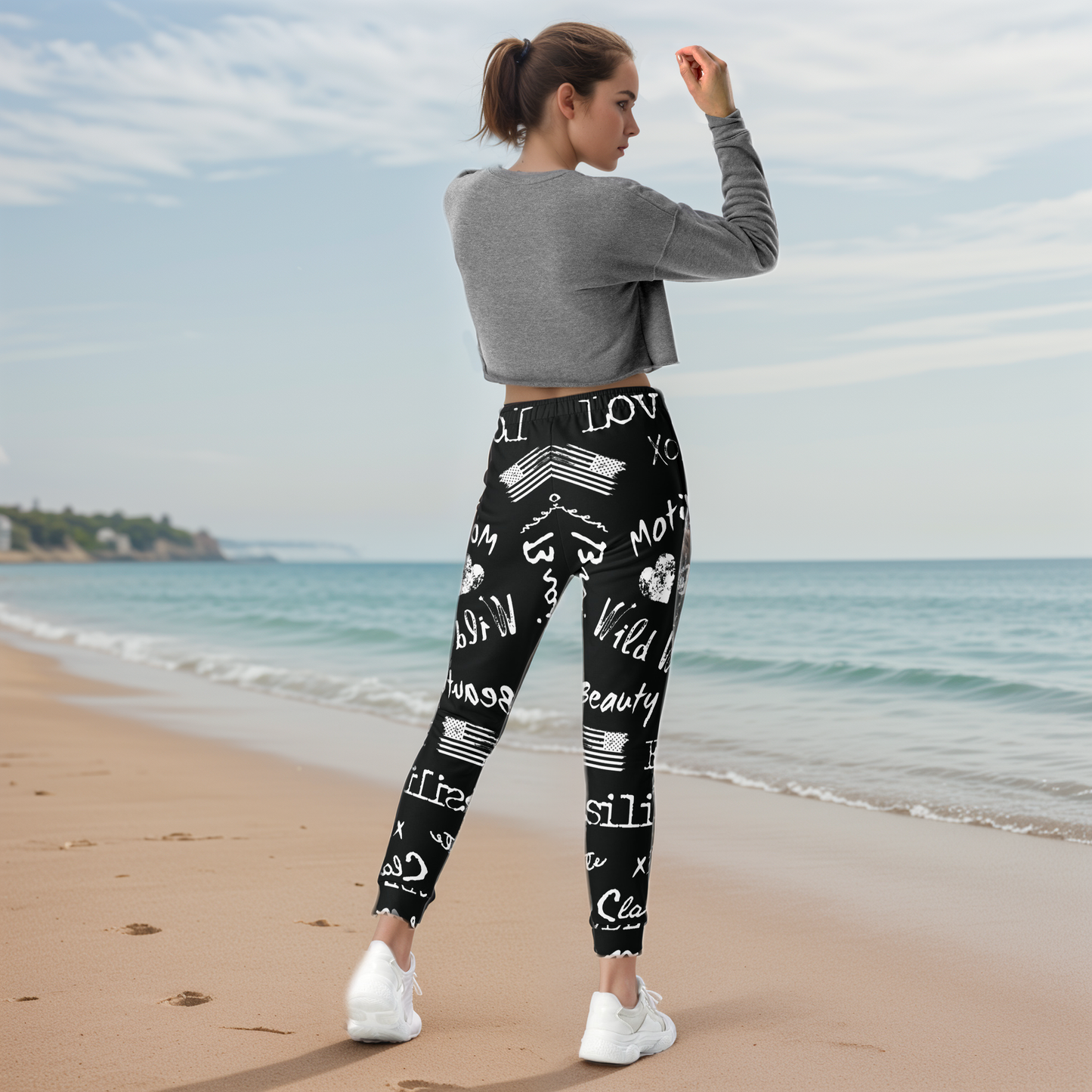 Resilience Black Joggers