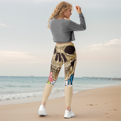 Skeletal Pattern Joggers