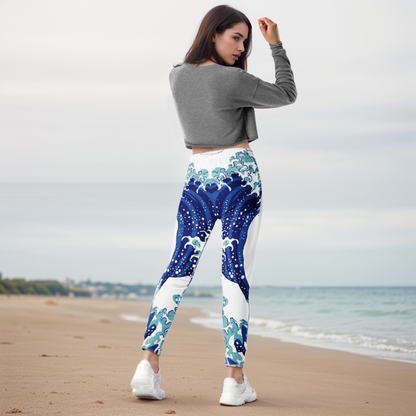 Wave Patterned Joggers