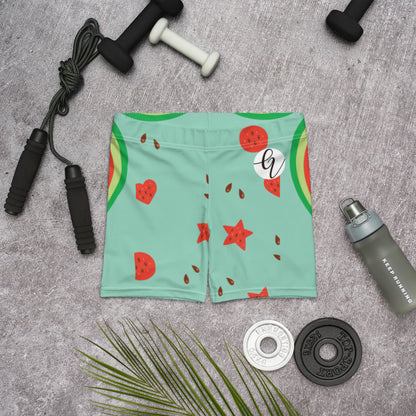Watermelon heart Shorts