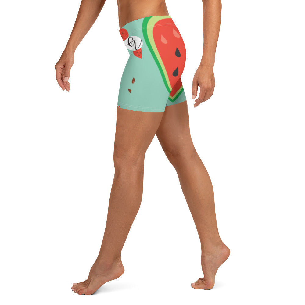 Watermelon heart Shorts