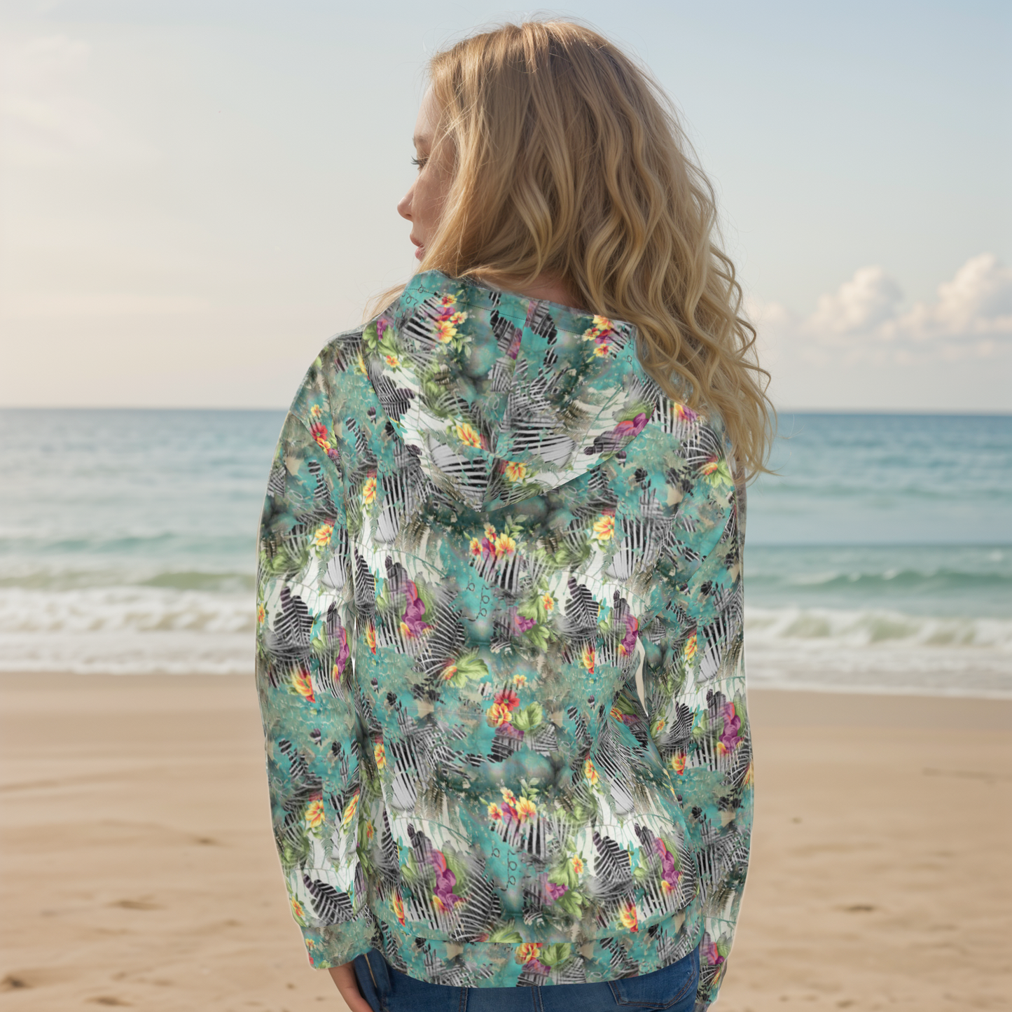 Poplin Multicolor Hoodie