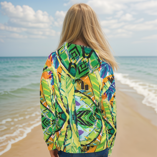 Leaves Floral Hoodie
