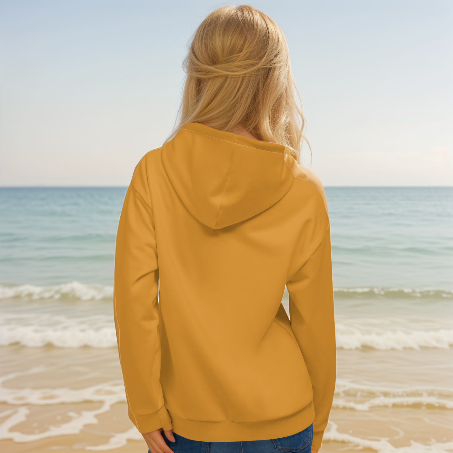 Mustard coloured Hoodie