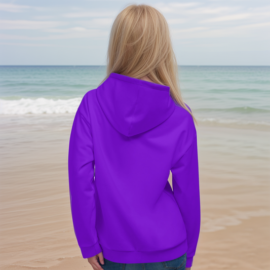 Dark Purple Colored Hoodie