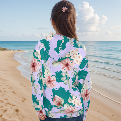 Flowers Forest Floral Hoodie
