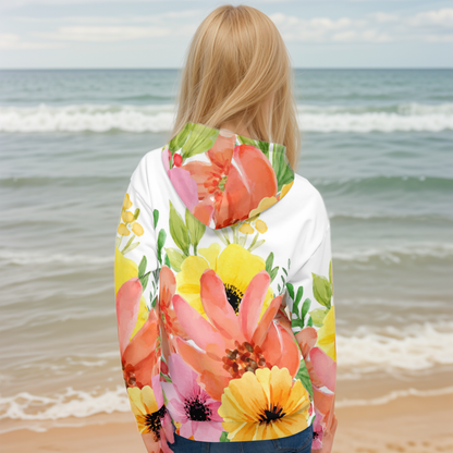 Spring Floral Hoodie