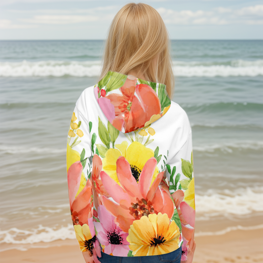 Spring Floral Hoodie