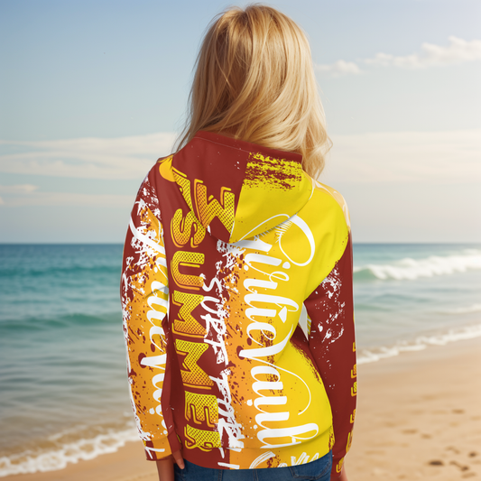 Brown Yellow Summers Hoodie