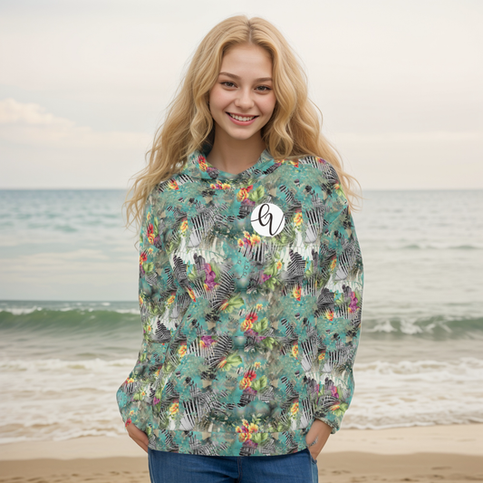 Poplin Multicolor Hoodie