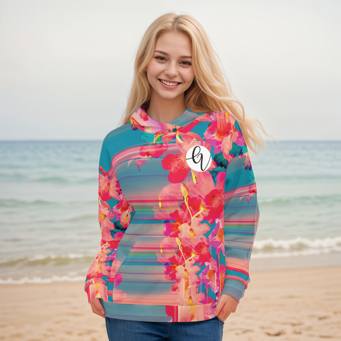 Barbie floral Hoodie