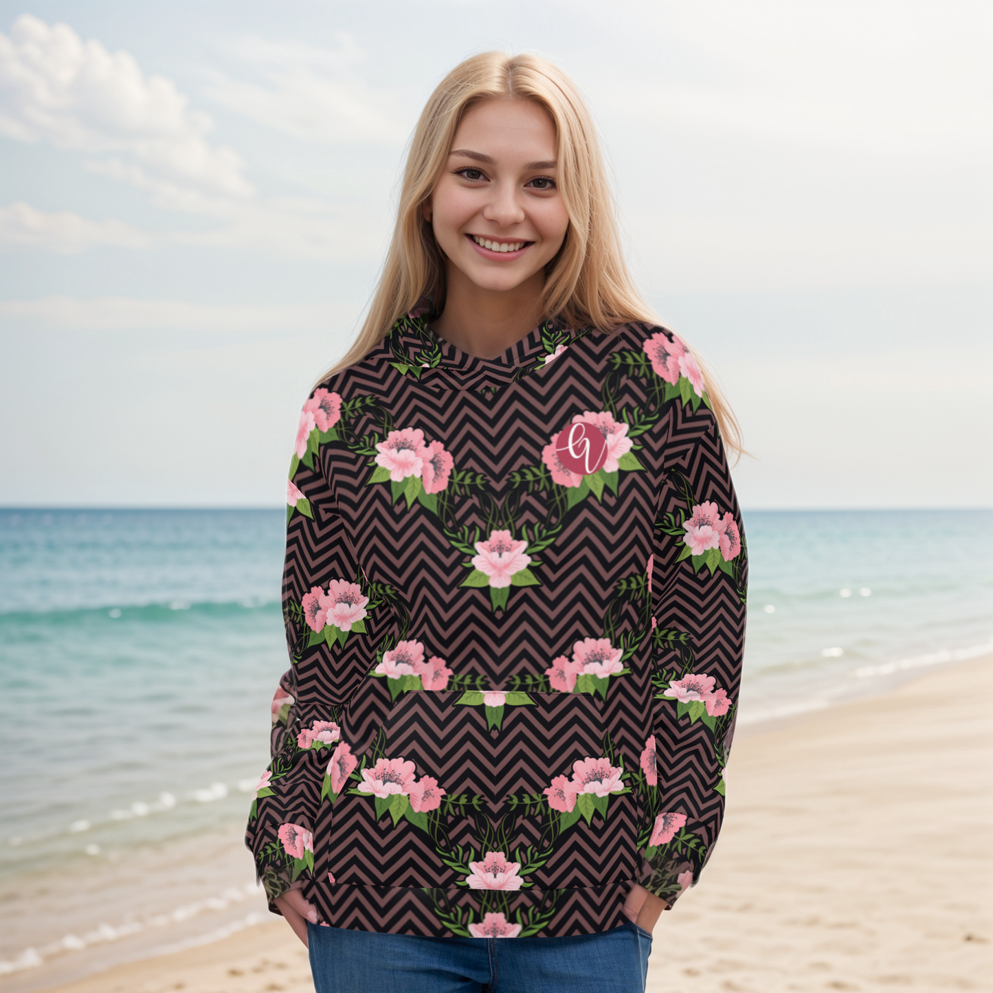 Pink Rose Apparel Hoodie