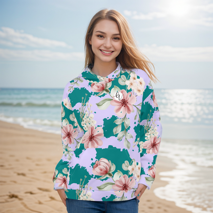 Flowers Forest Floral Hoodie