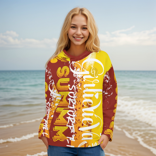 Brown Yellow Summers Hoodie