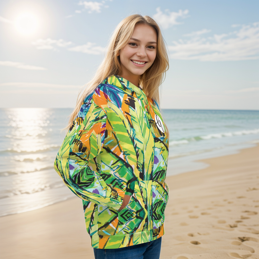 Leaves Floral Hoodie