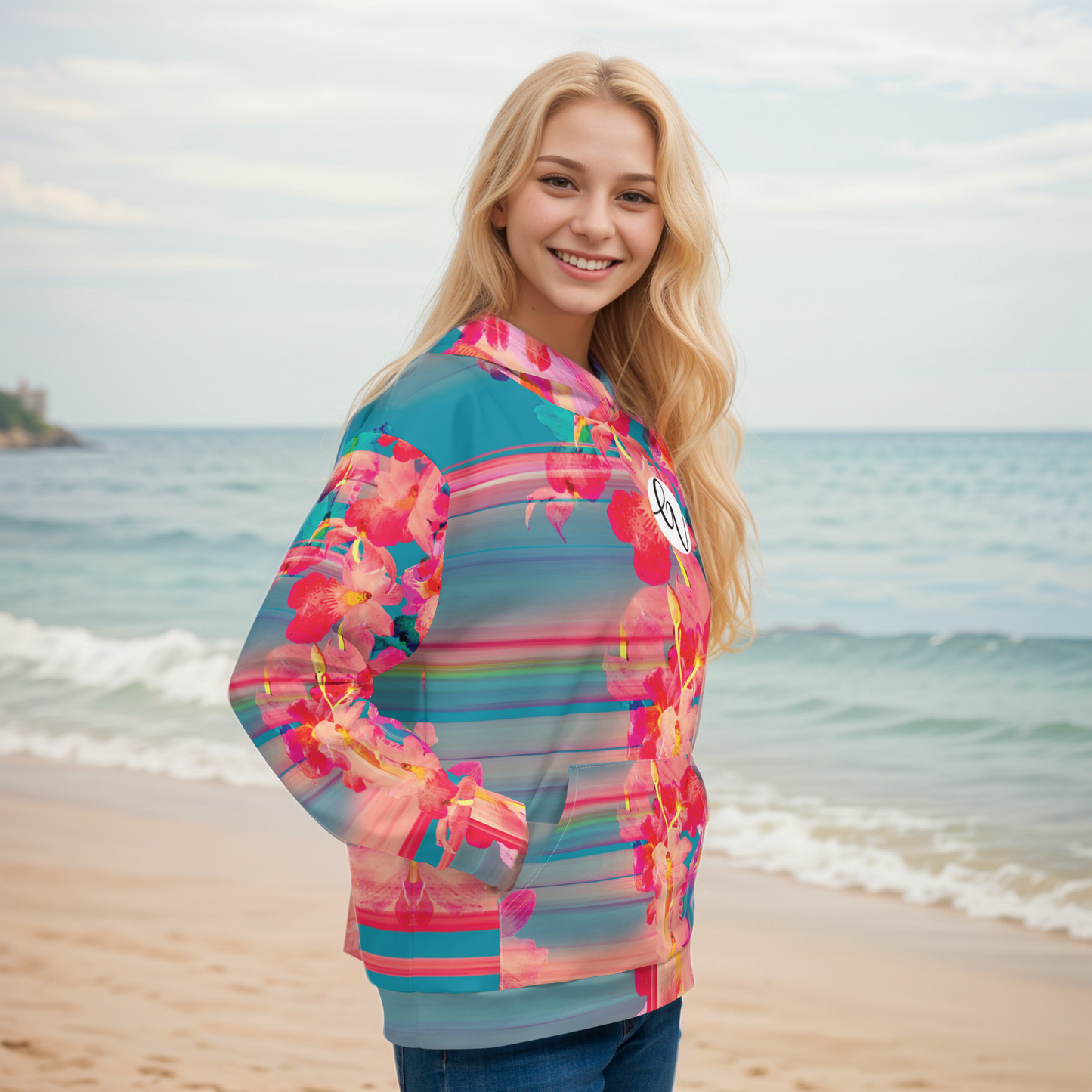 Barbie floral Hoodie