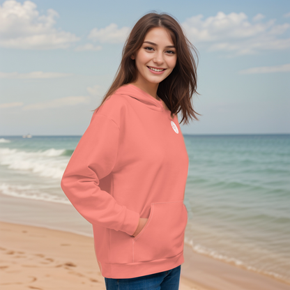 Peach coloured Hoodie