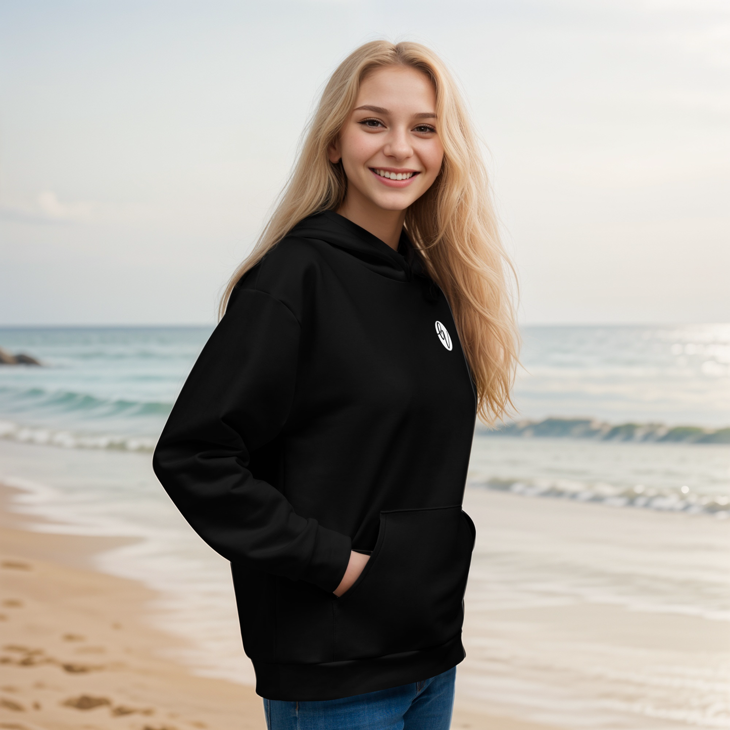 Black Colored Hoodie