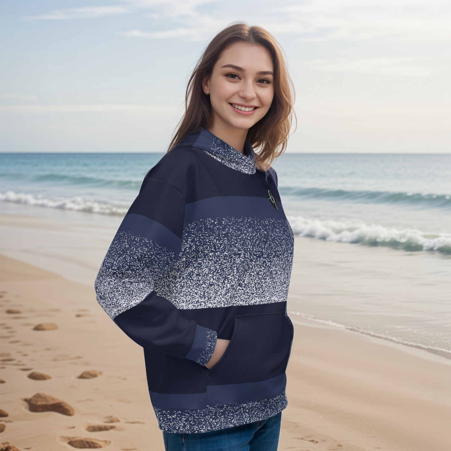 Sparkling Blue Hoodie