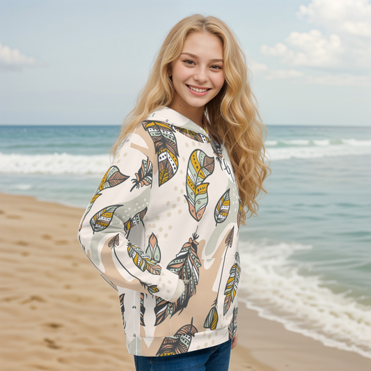 Feather Hoodie