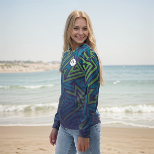 Cross Blue Line Sweatshirt