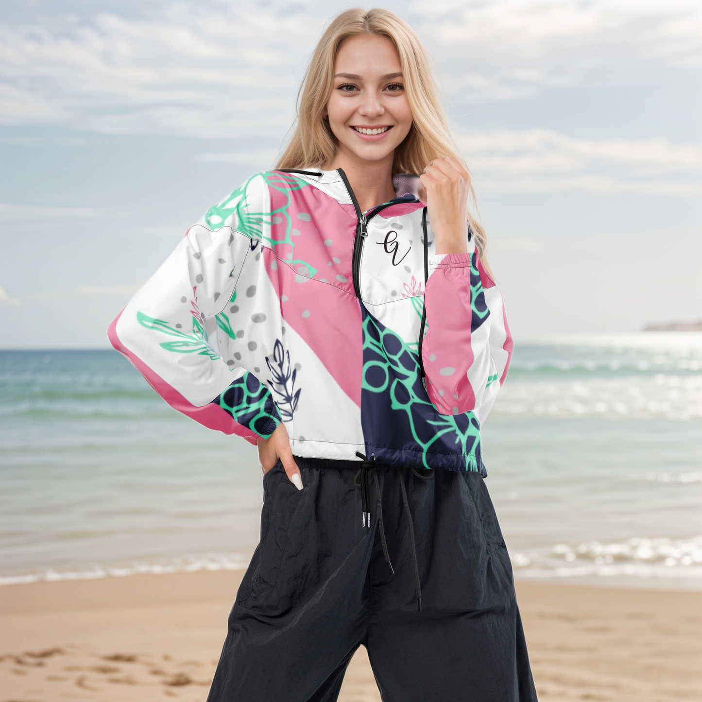 Garden Peak Cropped Windbreaker