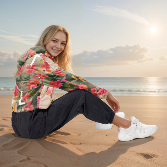 In The Wild Cropped Windbreaker