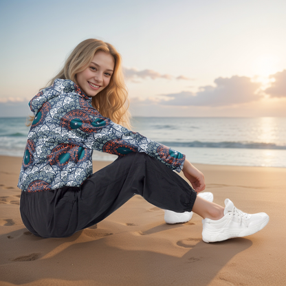 Mountain Artistry Cropped Windbreaker