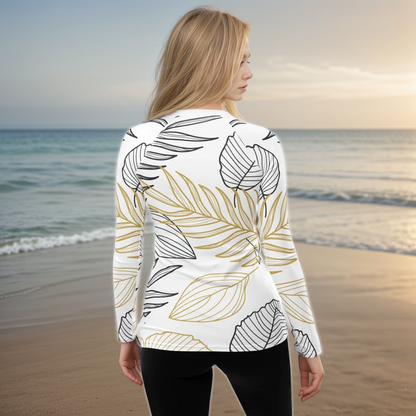 Palm Leaves Rash Guard