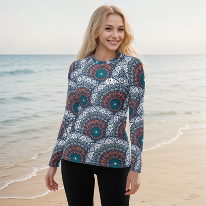 Mandala Rash Guard