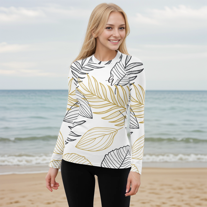 Palm Leaves Rash Guard