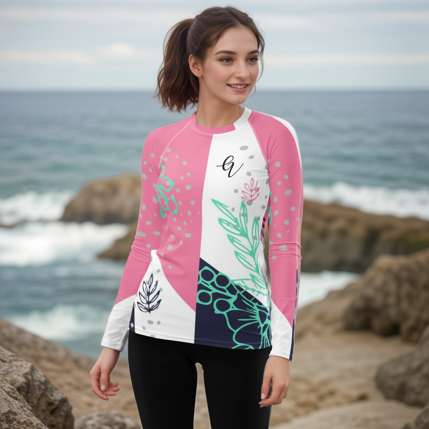 Garden Peak Rash Guard