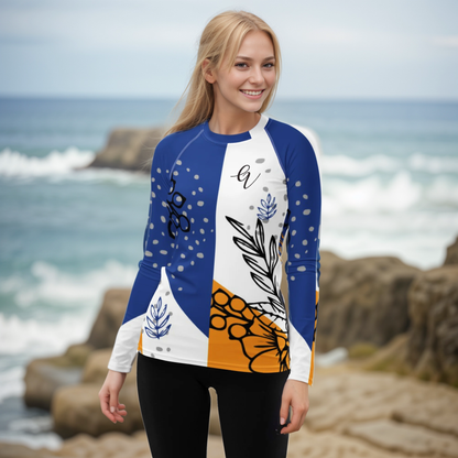Tropical Foliage Rash Guard